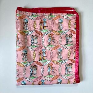 Vintage Holly Hobbit Reversible 60’s Kids Blanket